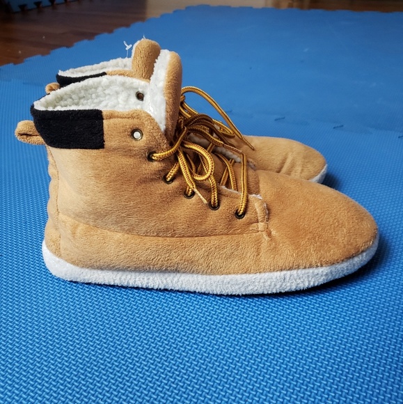 work boot slippers